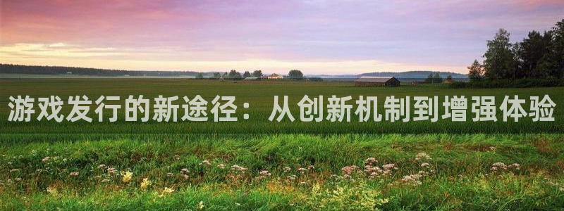 新宝GG装饰：游戏发行的新途径：从创新机制到增强体验